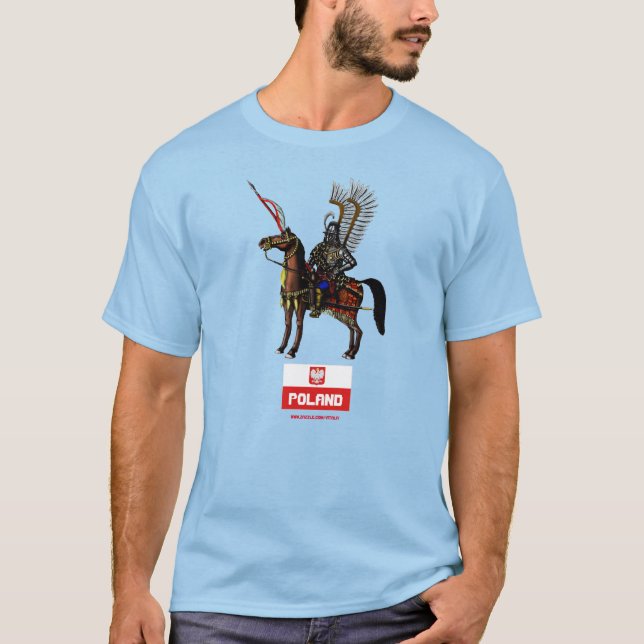 Polish Hussar Poland t-shirt design (Front)