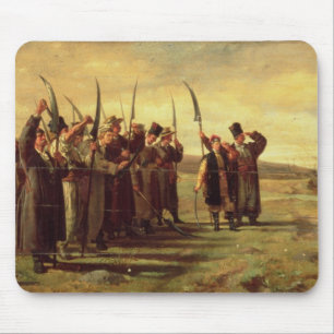 Polish Insurrectionists of the 1863 Rebellion (oil Mouse Pad