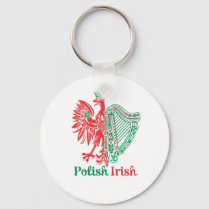 Polish Irish Keychain