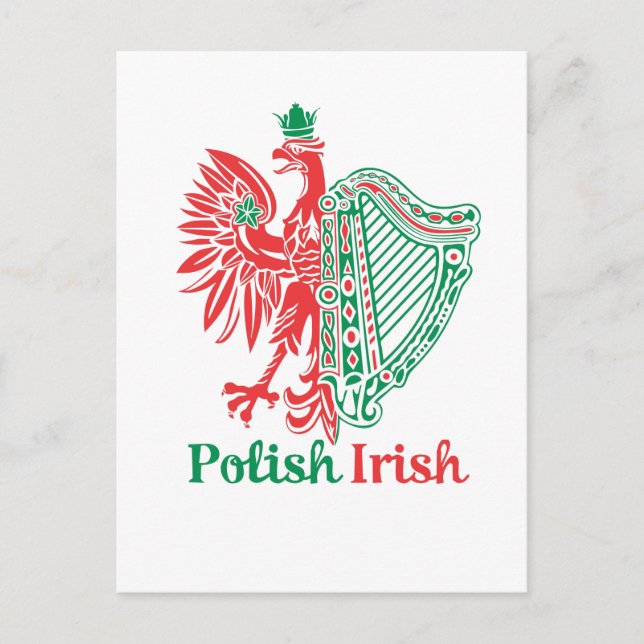Polish Irish Postcard (Front)