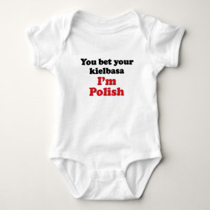 Polish Kielbasa 2 Sides Baby Bodysuit