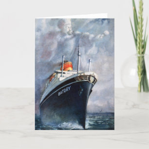 Polish Liner Batory Card