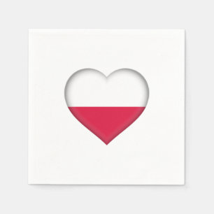 Polish Love Paper Napkins