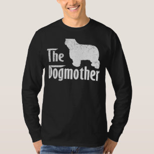 Polish Lowland Sheepdog Dog Mom Mother's Day T-Shirt