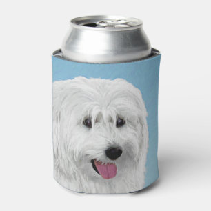Polish Lowland Sheepdog Painting - Dog Art Can Cooler