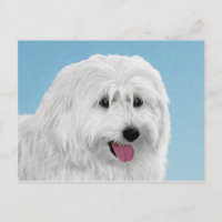 Polish Lowland Sheepdog Painting - Original Dog Ar