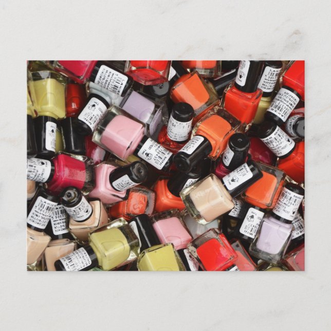 Polish Manicurist Nail Salon Postcard (Front)