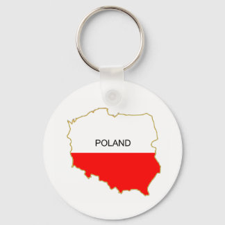 Polish Map png Keychain