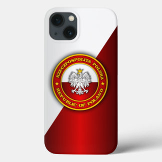 Polish Medallion iPhone 13 Case