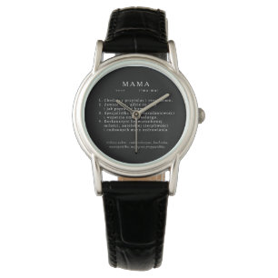 Polish Mum Gift - MAMA Definition Watch