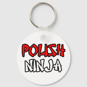 Polish Ninja Keychain