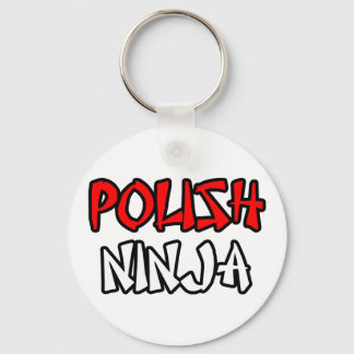 Polish Ninja Keychain