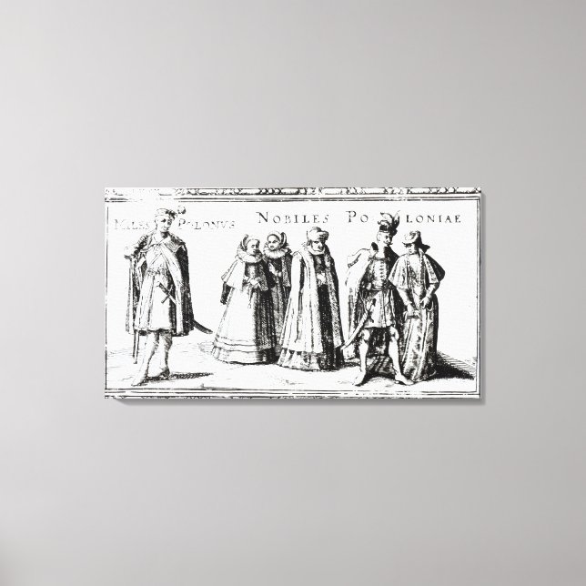 Polish Nobility Canvas Print (Front)