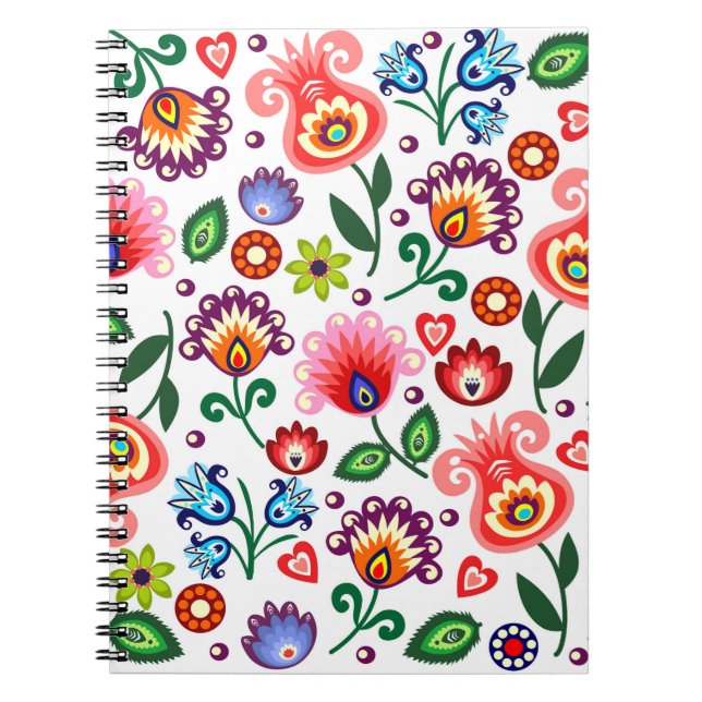 Polish pattern folk for You. Notebook (Front)