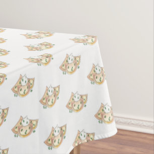 Polish Pierogies Dumplings Foodie Kitchen Decor Tablecloth