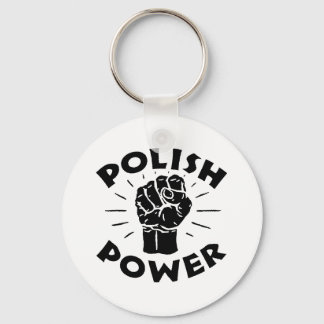 Polish Power Keychain