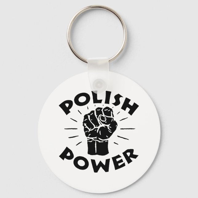 Polish Power Keychain (Front)