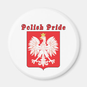 Polish Pride Eagle Magnet