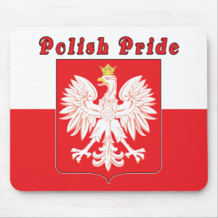 Polish Pride Eagle Mouse Pad