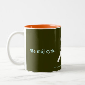 Polish Proverb Two-Tone Coffee Mug