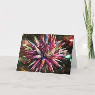 Polish Star Christmas Greeting Card