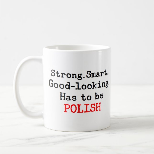 polish strong coffee mug (Left)