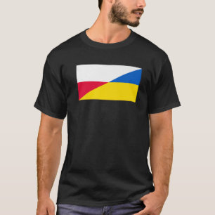 Polish Support For Ukraine Ukrainian Flag And Pola T-Shirt