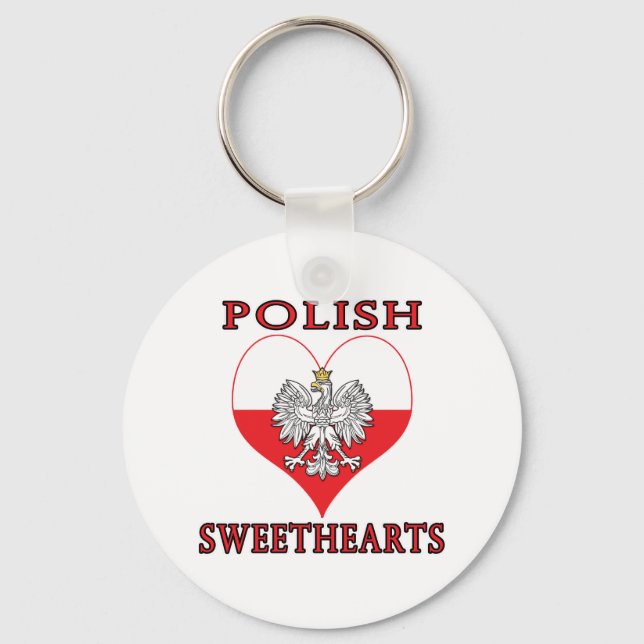 Polish Sweethearts Keychain (Front)
