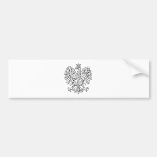 Polish symbol bumper sticker