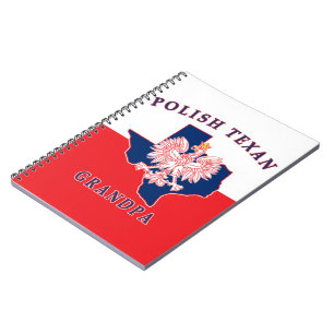 Polish Texan Grandpa Notebook