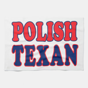 Polish Texan Kitchen Towel