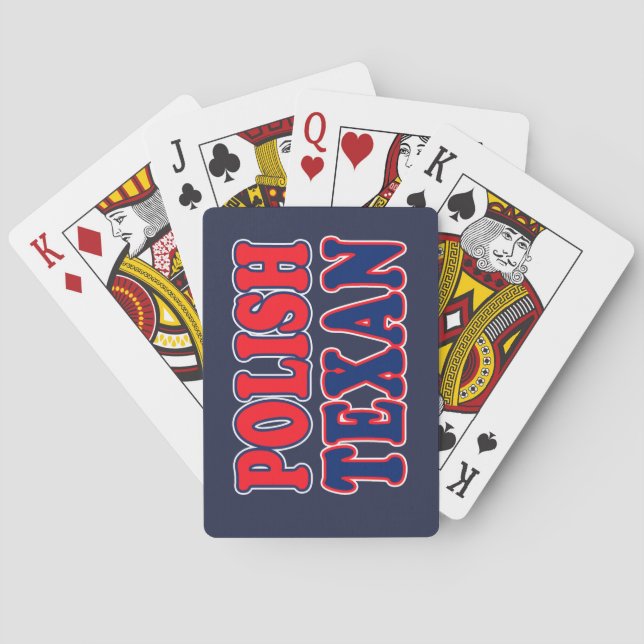 Polish Texan Playing Cards (Back)