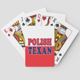 Polish Texan Playing Cards