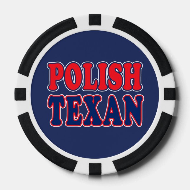 Polish Texan Poker Chips (Front)