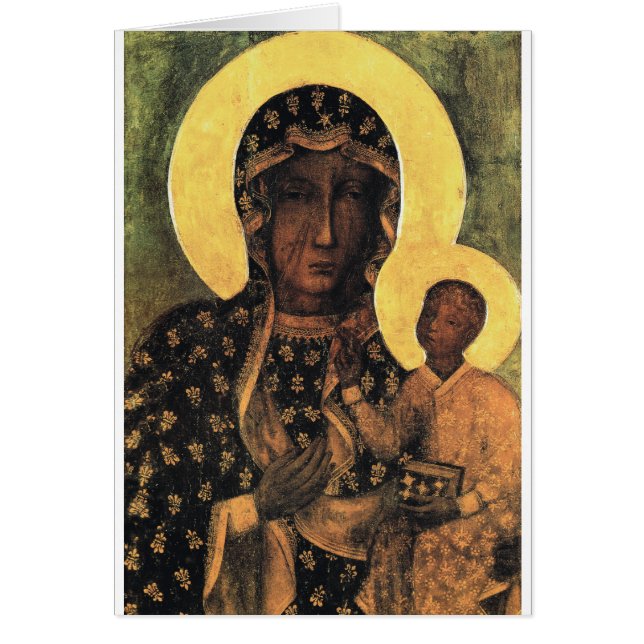 Polish tradition Black Madonna  (Front)