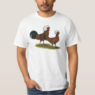 Polish: White Crested Reds T-Shirt