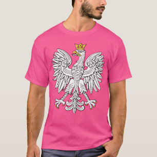 Polish White Eagle National  Emblem Crest T-Shirt