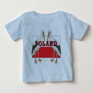 Polish White Stork Poland Baby T-Shirt