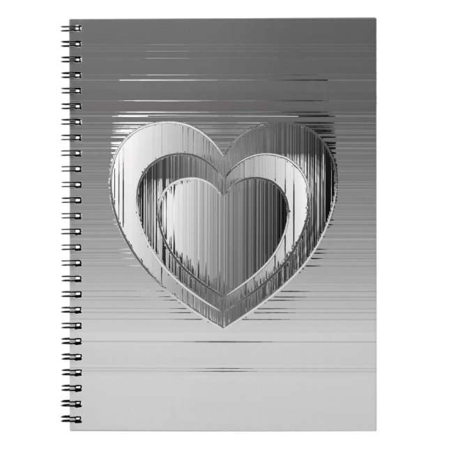 Polished chrome hearts notebook (Front)