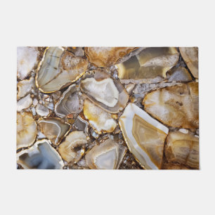 Polished Geode Stones Doormat