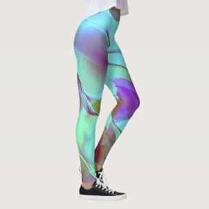 Polished rock in chrome purple leggings