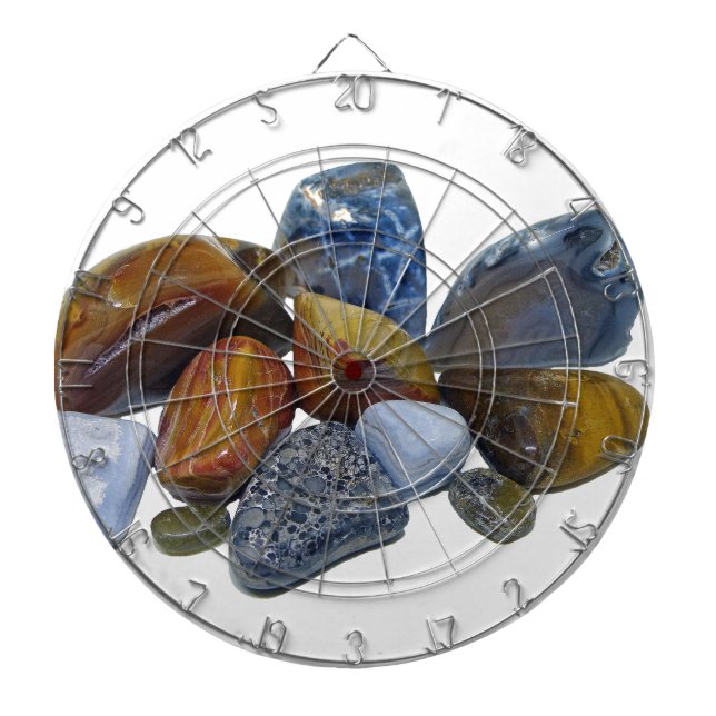 Polished Rocks Dartboard (Front)