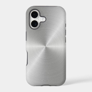 Polished Silver Radial Metallic   Custom