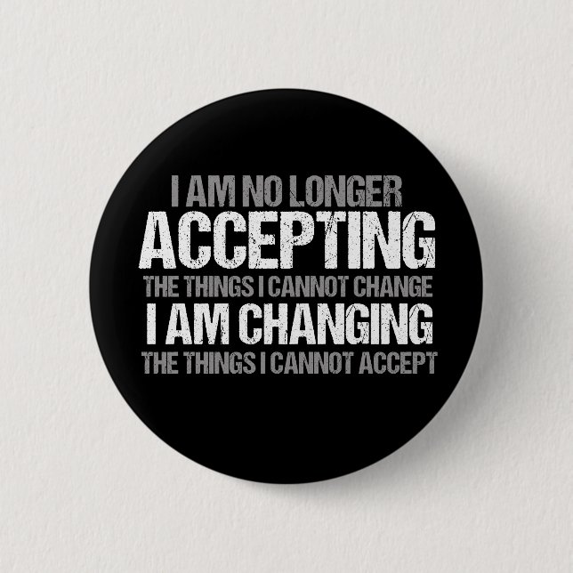 Political Activist Inspirational Quote on Change 2 Inch Round Button (Front)
