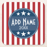 Political Campaign - Patriotic Stars and Stripes