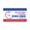 Political Campaign - School Board Business Card