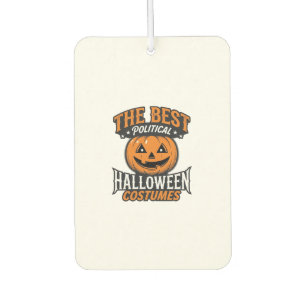 Political Halloween Costume Pumpkin Vintage Shirt_ Air Freshener