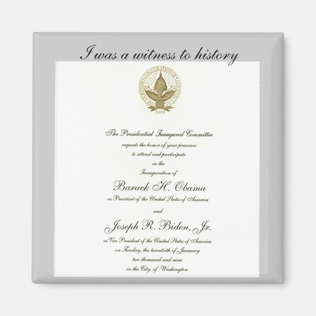 Political History Magnet (Front)