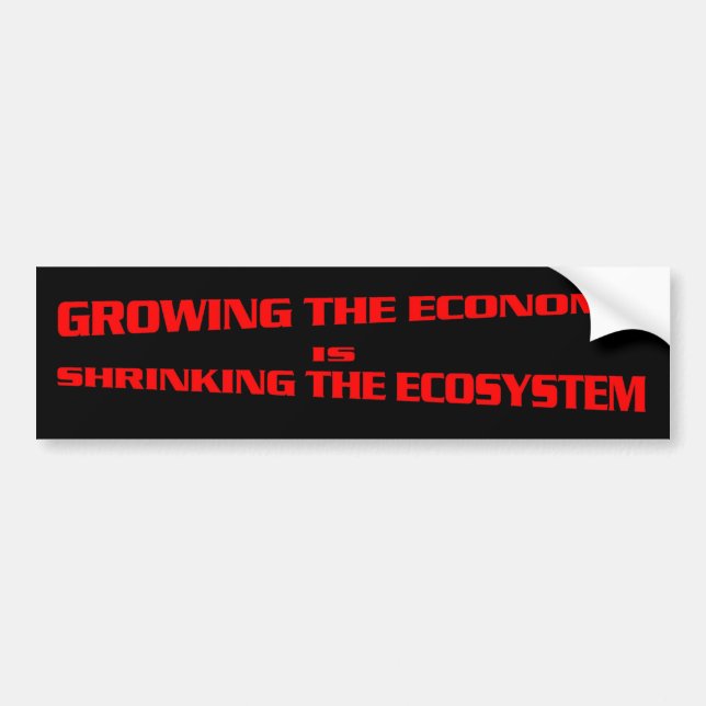 POLITICAL ISSUES IRONIC BUMPER STICKER (Front)