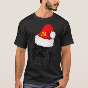 Political Karl Mar Santa Socialism Socialist Ugly  T-Shirt